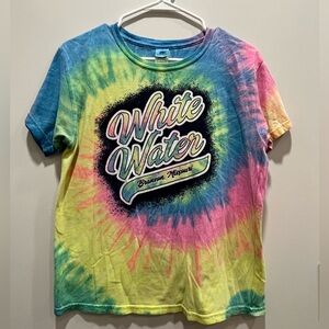 White Water Branson, Missouri Tie Dye T-Shirt